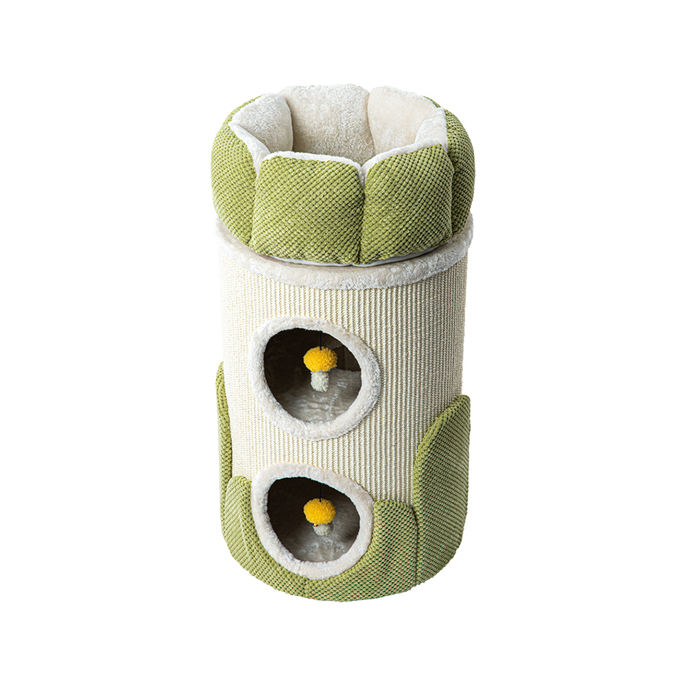 HONEYPOTCAT Arctic Snug Double Sisal Barrel - 75cm