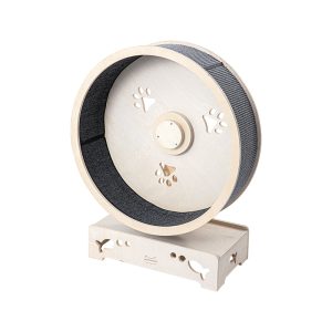 HONEYPOTCAT Fit & Fun Active Runner Wood Cat Wheel - Flex 93cm