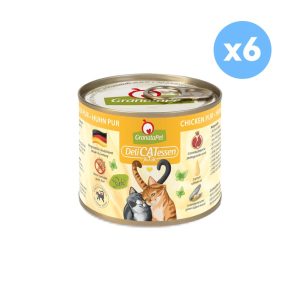 GRANATAPET Delicatessen Chicken Pur Cat Wet Food 200gx6