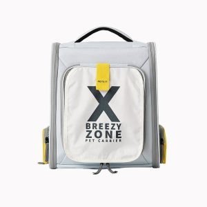 PETKIT Breezy X ZONE Pet Carrier - Grey Yellow