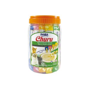 INABA Churu Tuna & Chicken Variety 50 Tubes  (14G X 50)