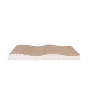 ZODIAC Cat Scratcher-Yellow Wave 43x20x4cm