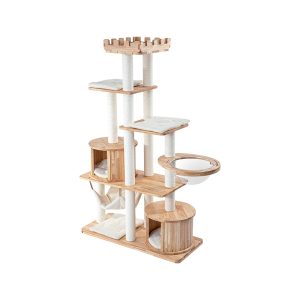 HONEYPOTCAT MZ Grand Elegance Cat Catsle With Space Capsule - PRO 176cm