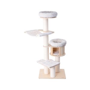 HONEYPOTCAT Signature Solid Wood Cat Tower - 175.5cm