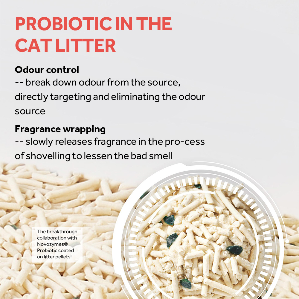 CATURE Tofu Clumping Cat Litter Pellet & Zeolite 14L/5.6kg - Image 6
