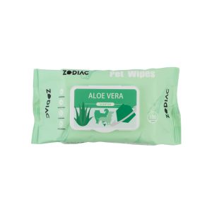 ZODIAC Aloe Vera Pet Wipes 100 Pcs/Bag