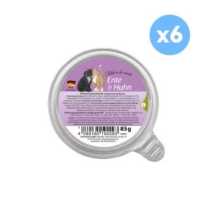 GRANATAPET Filet ?? La Carte Duck & Chicken Cat Wet Food 85gx6