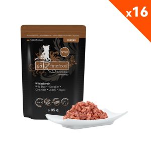 CATZ FINEFOOD Purrrr No. 109 Wild Boar 85gx16
