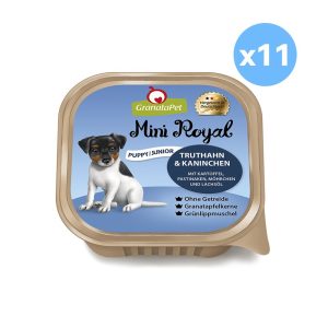 GRANATAPET Mini Royal Turkey & Coney Puppy Wet Food 150gX11