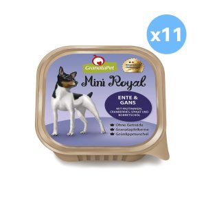 GRANATAPET Mini Royal Duck & Goose Dog Wet Food 150gX11
