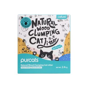 CATURE Wood Clumping Cat Litter Smart Pellets Box 6L/2.4kg