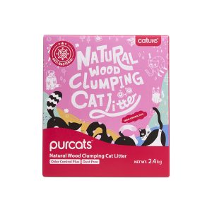 CATURE Wood Clumping Cat Litter Odour Control Plus 6L/2.4kg