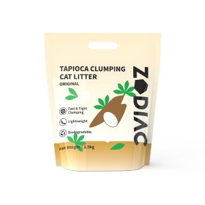 ZODlAC Tapioca Clump Cat Litter - Original 2.5kg