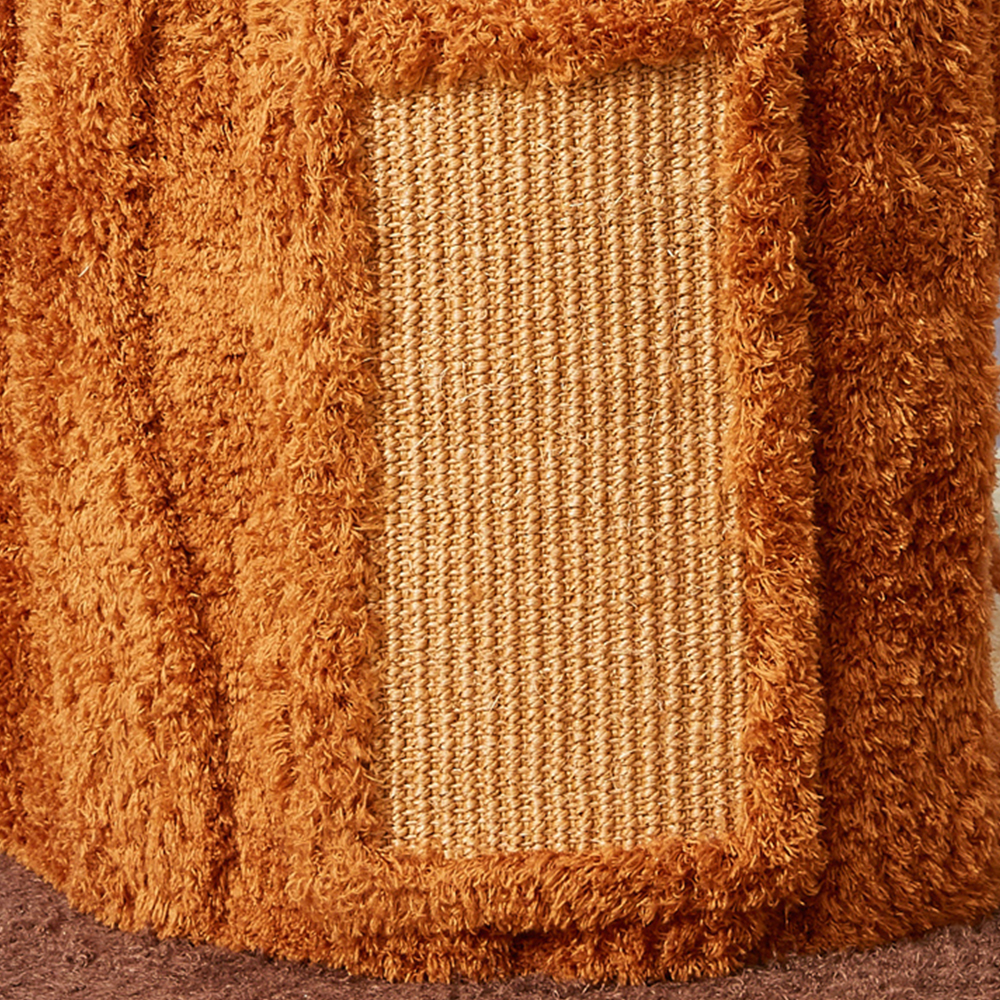 CMISSTREE Single-Level Tree Hollow Solid Wood Cat Tree - Image 7
