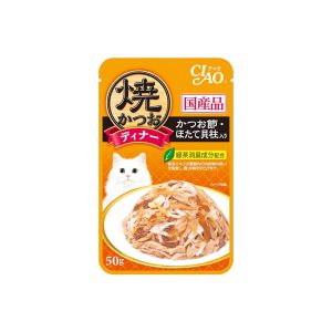 CIAO Grilled Tuna Flake in Jelly with Scallop & Sliced Bonito Flavor IC-231 50g