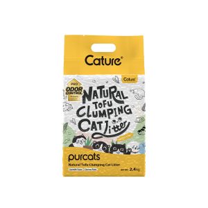 CATURE Natural Tofu Clumping Cat Litter 6L/2.4kg