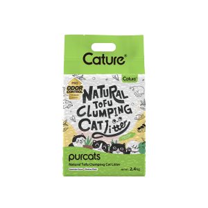 CATURE Green Tea Tofu Clumping Cat Litter 6L/2.4kg