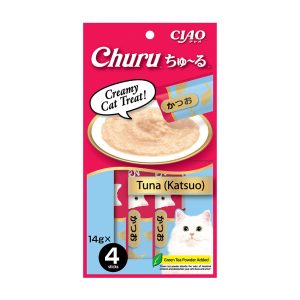 CIAO Churu Puree Cat Wet Treat Tuna (Katsuo) SC-72 14gx4