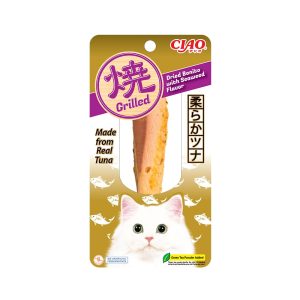 CIAO Yaki Pouched Roast Tuna Dried Bonito With Seaweed Flavor TSC-04 15g