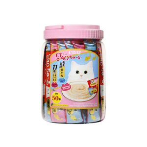 CIAO Churu Tuna with Collagen & Fiber 50 Pcs 14gx50