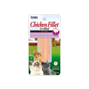 INABA Grilled Chicken Fillet Extra Tender in Crab Flavored Broth 25G