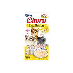 INABA Churu Chicken With Cheese Recipe(14G X 4)