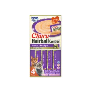 INABA Churu Hairball Control Tuna Recipe  (14G X 4) USA-675