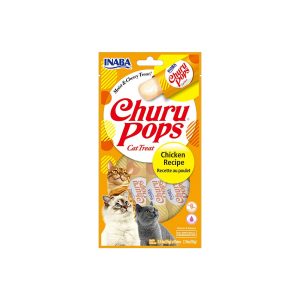 INABA Churu Pops Chicken Recipe  (15G X 4)