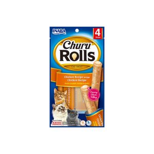 INABA Churu Rolls - Chicken (10G X4)