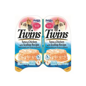 INABA Twins Tuna & Chicken With Scallop Recipe (35G X 2)
