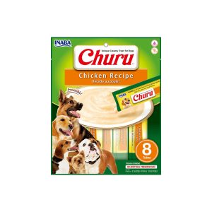INABA Dog Churu Chicken Recipe (20G X 8)