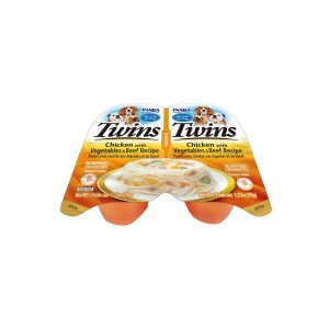 INABA Twins Chicken With Vegetables & Beef Recipe (35 G. X 2)