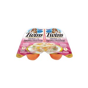 INABA Twins Chicken With Vegetables & Salmon Recipe (35 G. X 2)