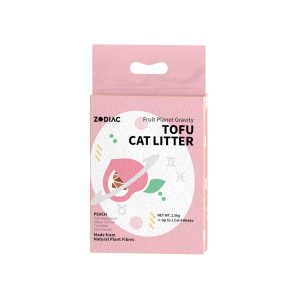 ZODIAC Fruity Tofu Cat Litter - Peach 7L/2.5Kg