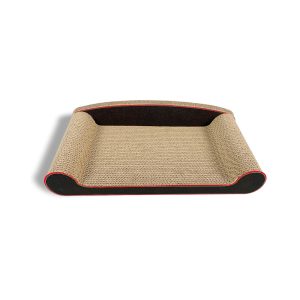 ZODIAC Sofa Cat Scratcher - Black 24.5x50x13.5 cm