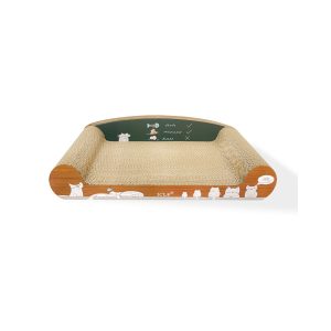 ZODIAC Sofa Cat Scratcher - Brown: 24.5x50x13.5 cm