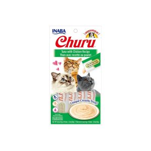 INABA Churu Tuna With Chicken Recipe (14G X 4)