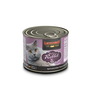 LEONARDO Quality Selection Rich in Rabbit Wet Cat Food 200g
