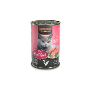 LEONARDO Quality Selection Pure Poultry Wet Cat Food 400g