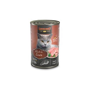 LEONARDO Quality Selection Rich in Liver Wet Cat Food 400g