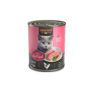 LEONARDO Quality Selection Pure Poultry Wet Cat Food 800g
