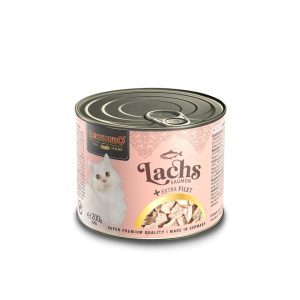 LEONARDO Salmon + Extra Fillet Wet Cat Food 200g