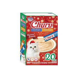 INABA Churu Holday Pack Tuna & Chicken 14g x 20