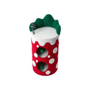 HONEYPOTCAT JingleJar Multi-Level Haven - Double Decker Cat Tower - 78.5cm 221225b