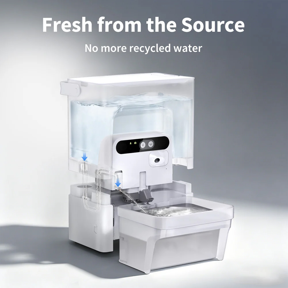 PETKIT Eversweet Ultra With Camera Pet Water Fountain - White - Image 5