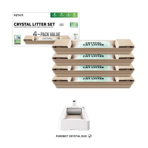 PETKIT Crystal Cat Litter Set (Fresh Green) - 4 Packs