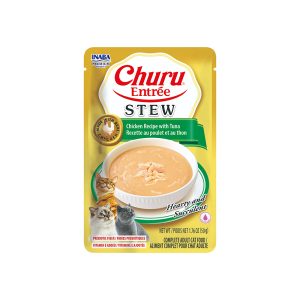 INABA Churu Entree Stew Chicken Recipe With Tuna 50G USA-162