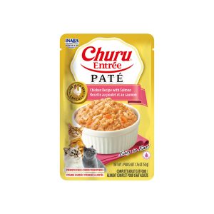 INABA Churu Entree Pate Chicken Recipe With Salmon 50G USA-173