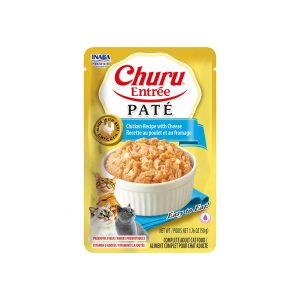 INABA Churu Entree Pate Chicken Recipe With Cheese 50G USA-174