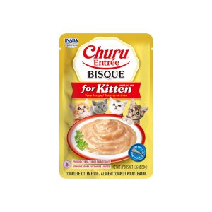 INABA Churu Entree Bisque Tuna Recipe For Kitten 50G USA-186